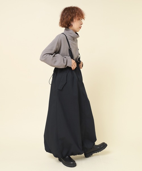 RNA-N（アールエヌエーエヌ） スカート G1078 ミリタリーハイウエスト