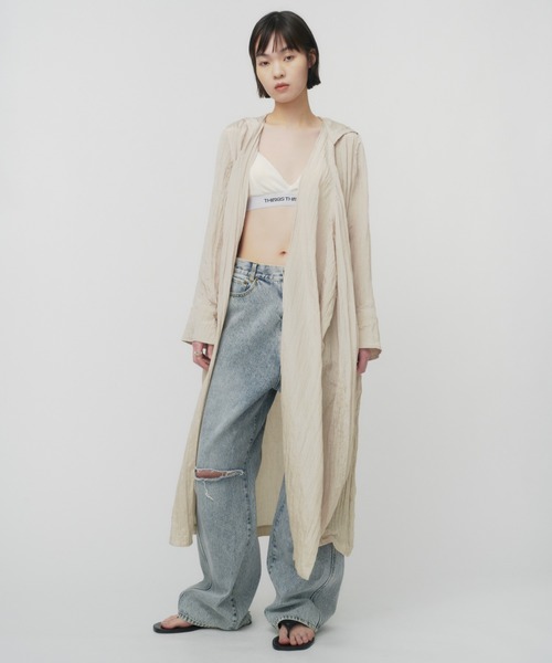 ドレス WILLOW HOODIE GOWN DRESS / ウィローフーディーガウンドレス