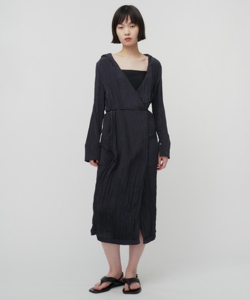 ドレス WILLOW HOODIE GOWN DRESS / ウィローフーディーガウンドレス_1