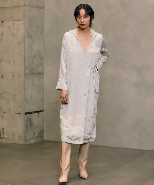 THINGS THAT MATTER ドレス WILLOW HOODIE GOWN DRESS / ウィロー 