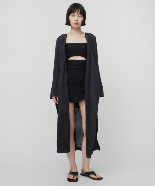 ドレス WILLOW HOODIE GOWN DRESS / ウィローフーディーガウンドレス_4