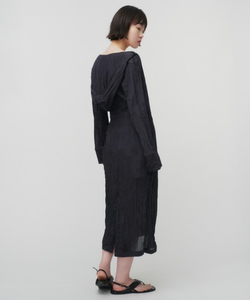 ドレス WILLOW HOODIE GOWN DRESS / ウィローフーディーガウンドレス_6