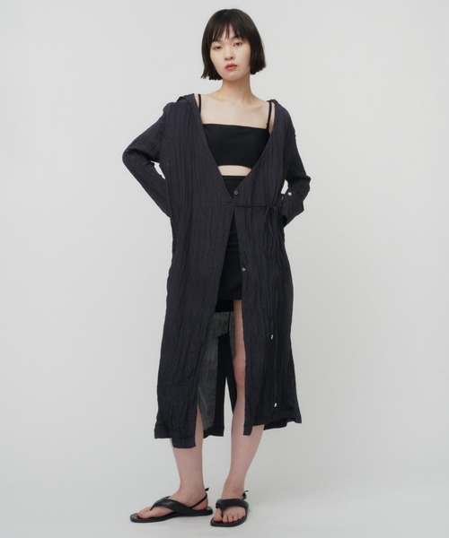 ドレス WILLOW HOODIE GOWN DRESS / ウィローフーディーガウンドレス_7