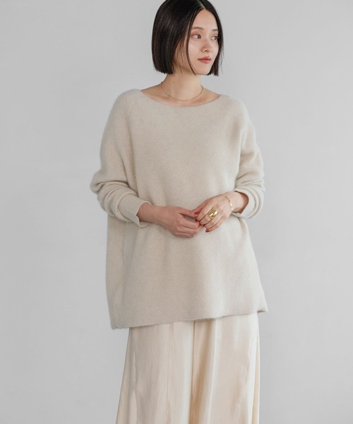 A part by（アパートバイ） ニット セーター CNラクーンコン2WAYニット