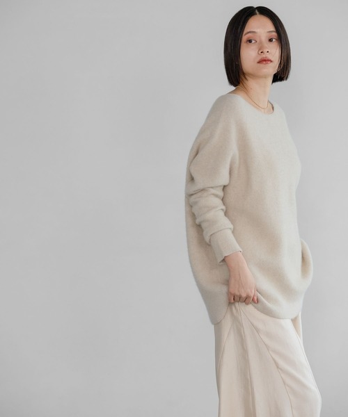 A part by（アパートバイ） ニット セーター CNラクーンコン2WAYニット