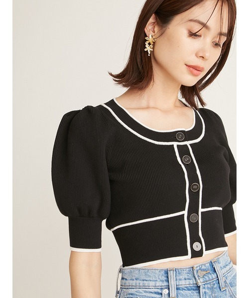 「SNIDEL」 半袖ニット ONE SIZE ピンク レディース SNIDEL 「SNIDEL」 半袖ニット ONE SIZE ピンク レディース