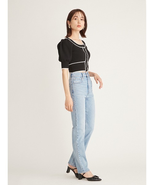 「SNIDEL」 半袖ニット ONE SIZE ピンク レディース SNIDEL 「SNIDEL」 半袖ニット ONE SIZE ピンク レディース