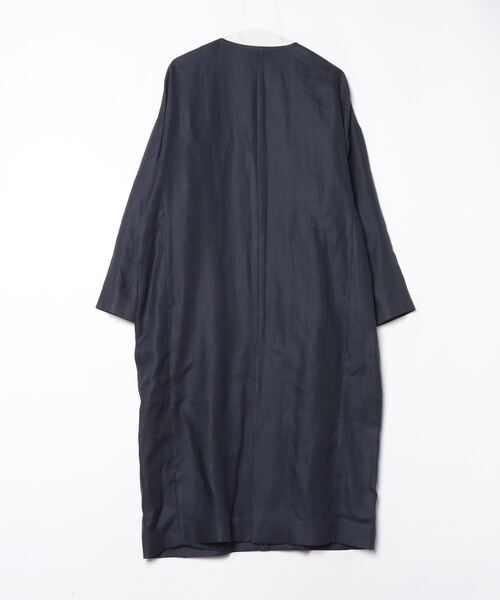 TAGLIATORE 「TAGLIATORE」 ノーカラーコート 48 ネイビー レディース 
