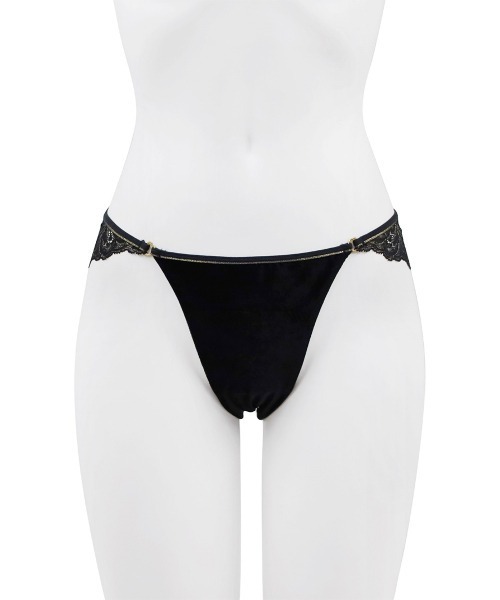 ANNEBRA（アンブラ） ショーツ Velvet ベロア×レースショーツ