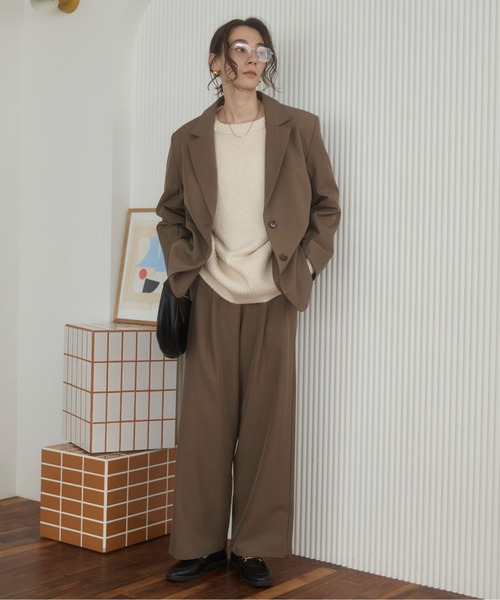 ANGIE スラックス パンツ 「オケージョン対応 / セレモニー対応