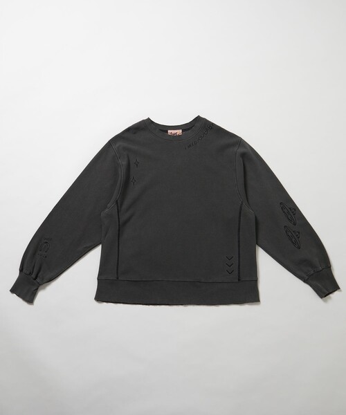I Need You Baby YI SUKA刺繍スウェット 限定コラボ 黒 3/10 19:00〜RELEASE I Need You Baby × YI 