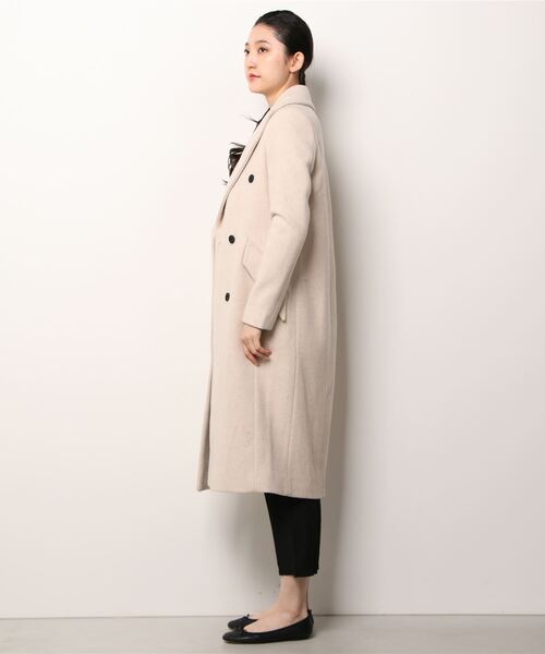 「ALLSAINTS」 チェスターコート 8 ベージュ レディース_画像2