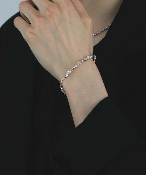 アイチュウ　ペンダント　ブレスレット BFF S925 ボールチェーンブレスレット 幅5mm [bffbs002-5mm