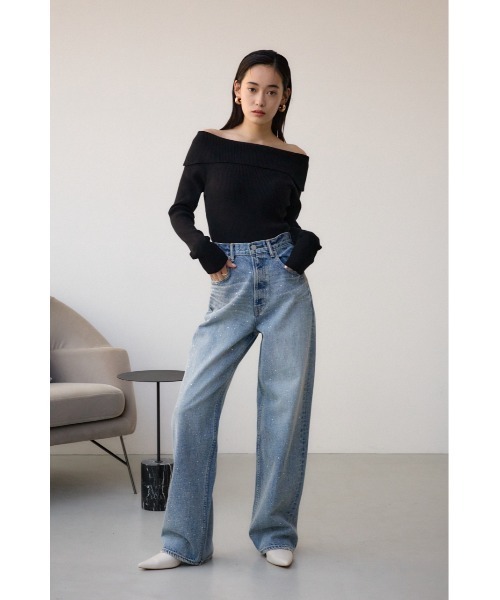 AZUL BY MOUSSY アズールバイマウジー　レディース　ニットセーター AZUL BY MOUSSY｜アズールバイマウジーのニット/セーター