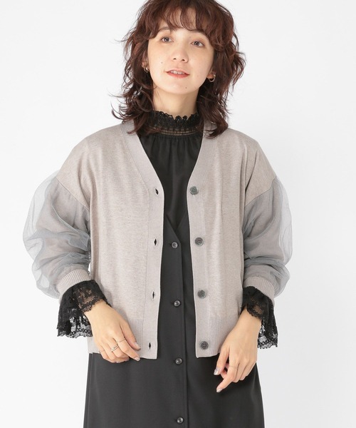 studio CLIP（スタディオクリップ） カーディガン 12ゲージシアー