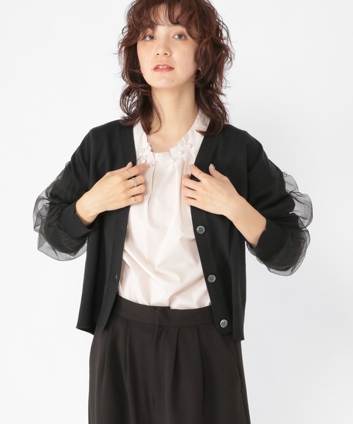 studio CLIP（スタディオクリップ） カーディガン 12ゲージシアー