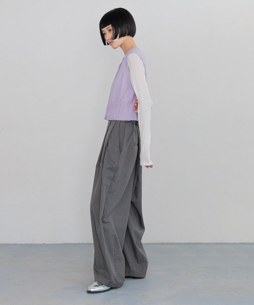 ベスト ジレ クロップドベスト　 289081 レディース ベスト ジレ クロップドベスト 289081 レディース : ZOZOTOWN
