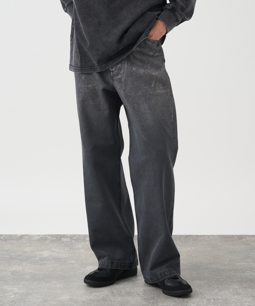 B.C STOCK ジーンズ 「B.A.C.D」 13oz ワイドストレートデニム