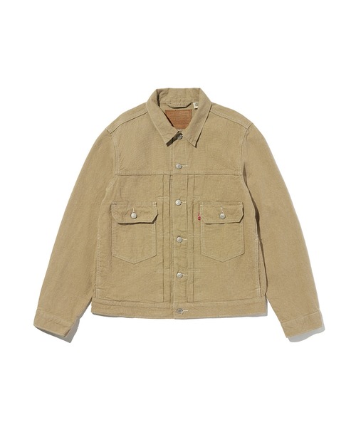 リーバイス ノーカラー デニムジャケット XS Gジャン トラッカージャケット Levi's デニムジャケット gジャン Levi's/リーバイス JAPAN