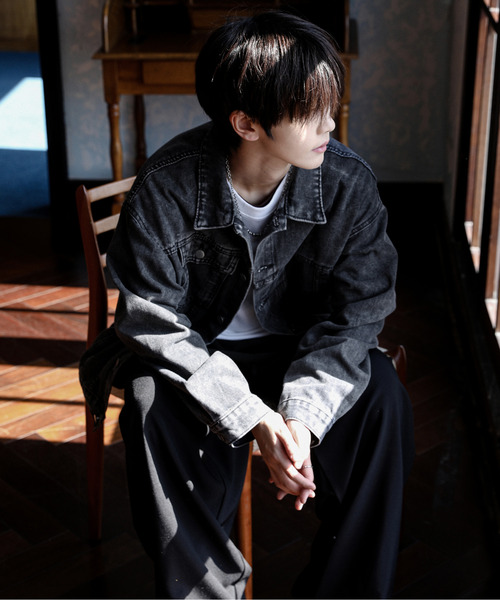 NEOS（KOKUYO） デニムジャケット gジャン 「neos」ルーズシルエット