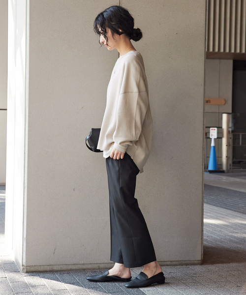 AP STUDIO スラックス パンツ クロップドスリムパンツ