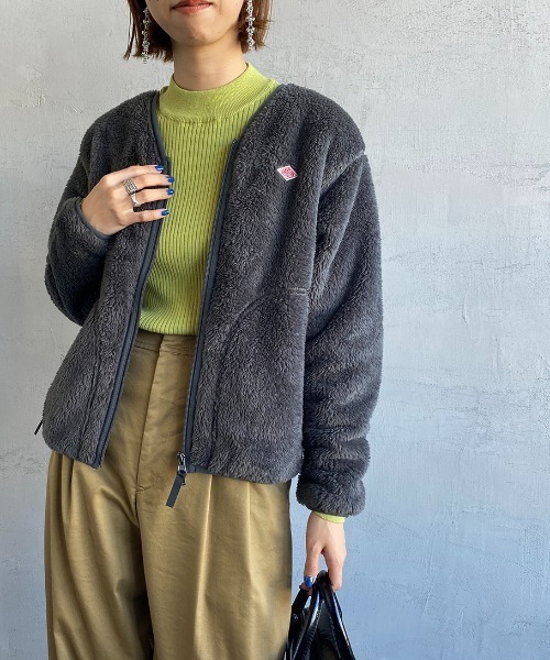 Danton（ダントン） ジップアップブルゾン 38 ブラック レディース