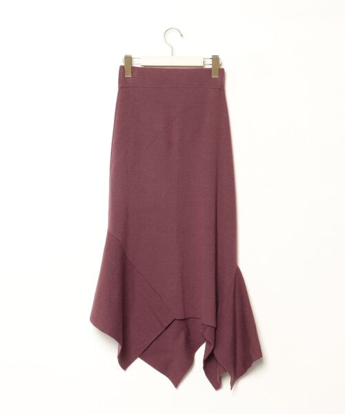 EFFE BEAMS（エッフェ ビームス） ニットスカート ONE SIZE ワイン