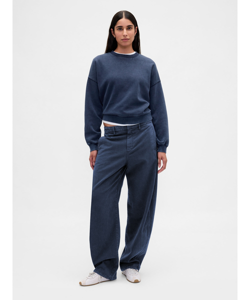 GAP トレーナー スウェット ヴィンテージソフト ウェッジ クルー