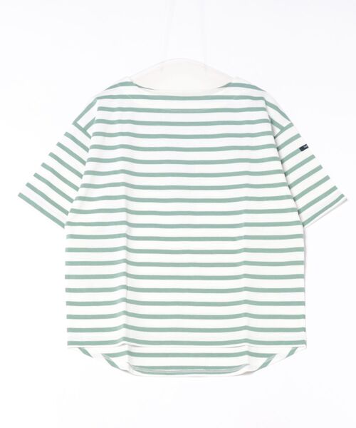 tシャツ 日本製デラヴェ天竺 半袖Ｔシャツボーダー シーズンカラー レディース