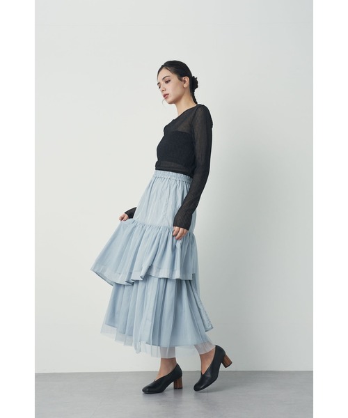 Limue スカート ティアードレイヤードスカート : ZOZOTOWN Yahoo!店