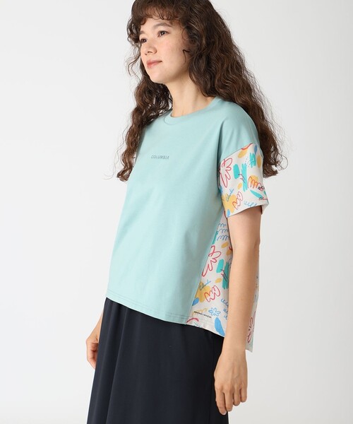 tシャツ Columbia／ウィメンズトゥリースワロー ショートスリーブTシャツ／コロンビア／吸湿・速乾 ／UVカット／半袖Tシャツ レディース Columbia／ウィメンズトゥリースワロー ショートスリーブTシャツ