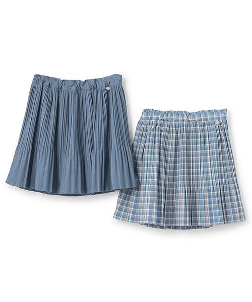 パンツ イージープリーツスカパン キッズ 子供服 女の子の画像