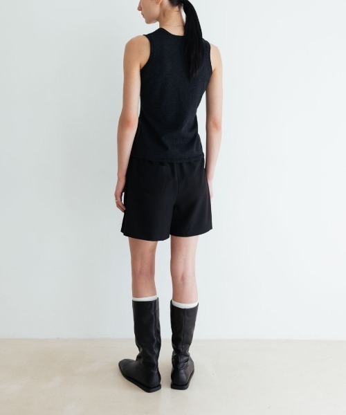 タンクトップ ノースリーブ Studio Doe  Reversible Knitted Breasted Tank Top レディース Studio Doe タンクトップ ノースリーブ Reversible Knitted