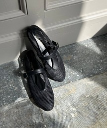 バレエシューズ パンプス 「別注」VELETTO×DOORS　メッシュストラップシューズ｜ZOZOTOWN Yahoo!店