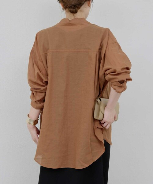 新品　GALLARDAGALANTE ローンシャツ　白　ホワイト GALLARDAGALANTE ブラウス シャツ ローンシャツ レディース