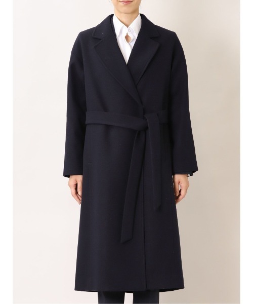 「m.f.editorial」 チェスターコート LARGE ライトグレー レディース_画像5