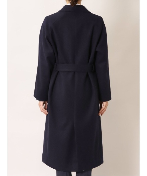 「m.f.editorial」 チェスターコート LARGE ライトグレー レディース_画像7