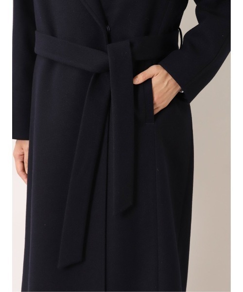 「m.f.editorial」 チェスターコート LARGE ライトグレー レディース_画像9