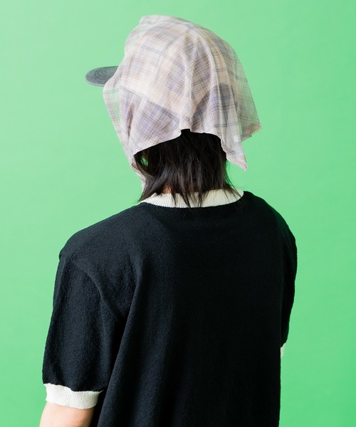 an meets zakka チェックシアーバブーシュカ : ZOZOTOWN Yahoo!店