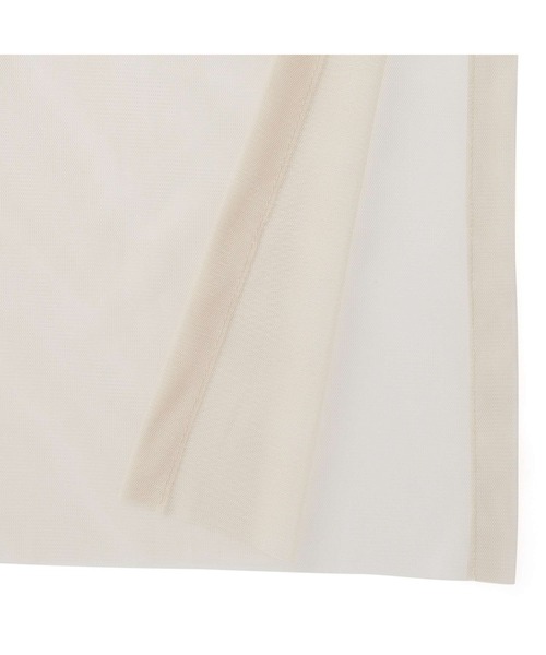 Francfranc インテリア ダブルチュール レースカーテン H1350×W1000