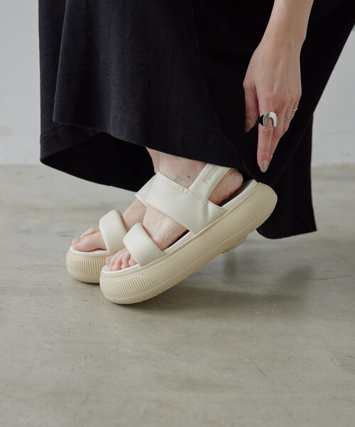 ear PAPILLONNER サンダル 「WEB限定/サイズ展開23、24、25cm