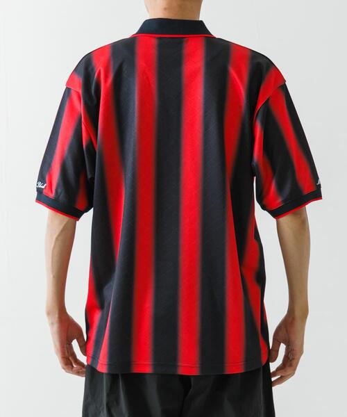 LOTTO（ロット） tシャツ LOTTO FADE STRIPE GAME SHIRTS メンズ