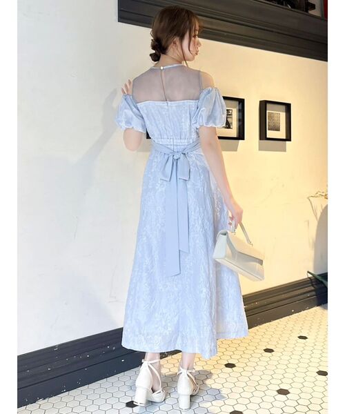 dazzlin（ダズリン） ドレス 「藤井サチコラボ」ジャカードバルーン