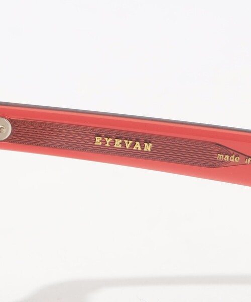 う*き様 Eyevan 赤 サングラス ケース付き EYEVAN アイヴァン