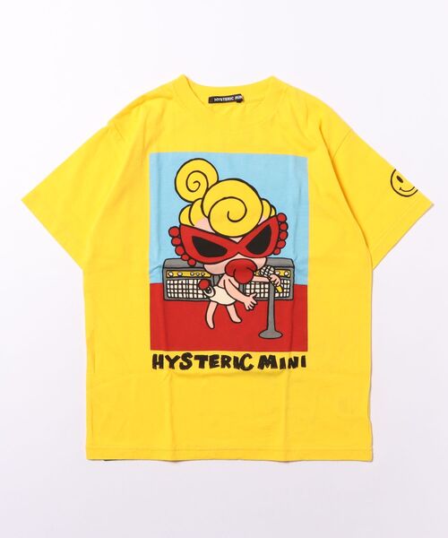 tシャツ Hystericmini　SELFISH BABY ROCK'N ROLL 半袖Tシャツ キッズ 子供服 男の子 女の子の画像