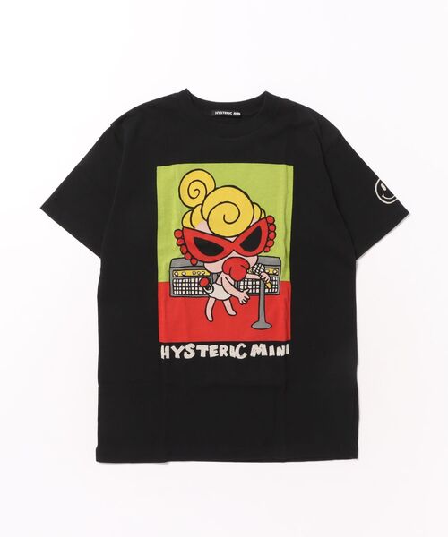 tシャツ Hystericmini　SELFISH BABY ROCK'N ROLL 半袖Tシャツ キッズ 子供服 男の子 女の子の画像