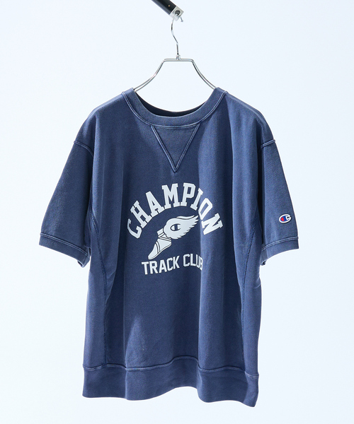 【Champion】リバースウィーブ(R) ショートスリーブTシャツ/セットアッ ABAHOUSE｜【Champion】リバースウィーブ(R) ショートスリーブT