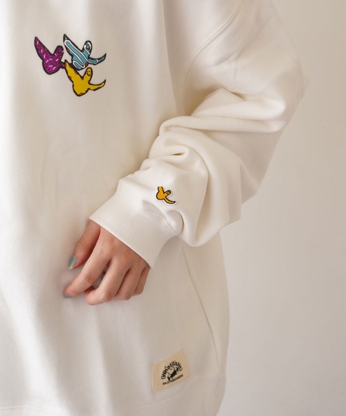 illigo スウェット 楽天市場】【MAYO(メイヨー)】HEAVEN&HELL Embroidery Crew neck