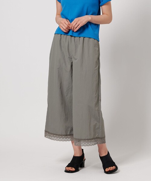 新品未使用　BEAUTY&YOUTH レースパンツ BEAUTY＆YOUTH UNITED ARROWS パンツ 「WEB限定」裾レース