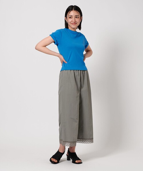 BEAUTY＆YOUTH UNITED ARROWS パンツ 「WEB限定」裾レース
